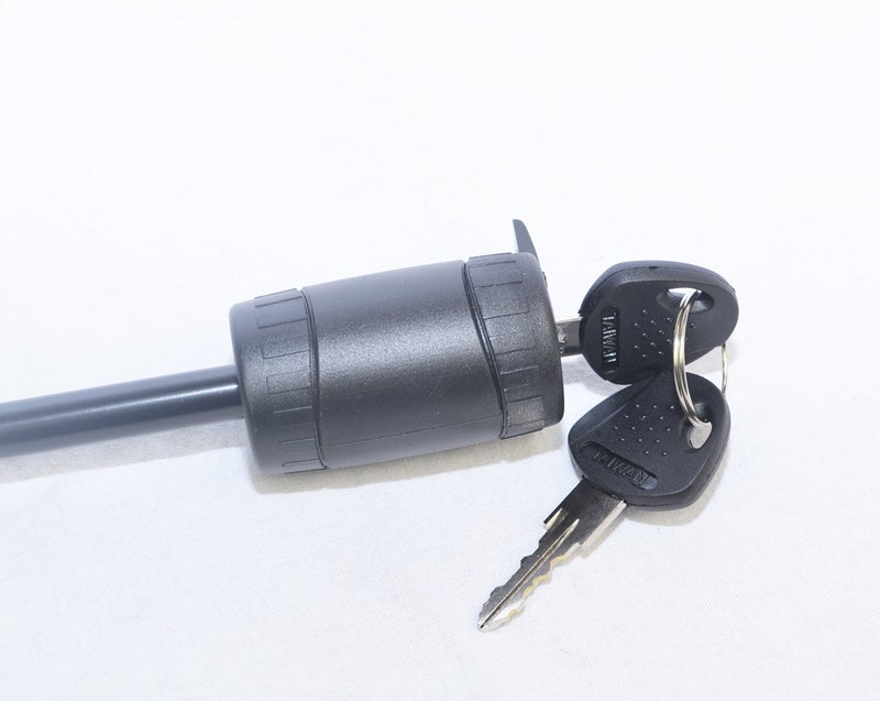 Advantage Heininger Advantage Threaded Hitch Bolt & Lock â€“ Replacement for Thule Snug Tite Hitch Lock, Anti-Rattle Device, Fits 1.25" Receivers, M12x1.75 Black Bolt, Secure Anti-Theft Design, Durable Lock Head - Image 2
